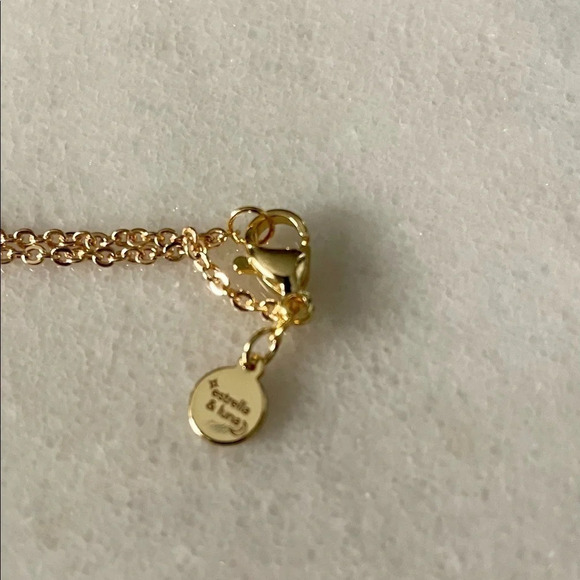 Gold Plated MOP Butterfly Dainty Necklace - Picture 15 of 16